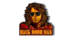 Jim Morrison The Doors Singer Songwriter Vintage Rock Dye Cut Aufkleber Sticker 3" - Bild 1 von 1