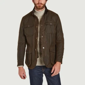 Barbour Ogston Waxed cotton jacket Size L - Bild 1 von 7