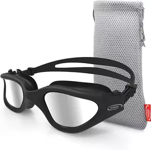 Swim Goggles Polarized Swimming Goggles Anti-Fog for Adult Men Women - Picture 1 of 12