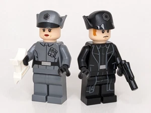 Lego General Hux & First Order Officer Star Wars ep 7 Minifigure Kylo Ren's - Picture 1 of 4