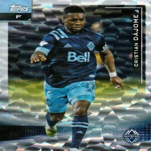 Cristian Dajome (Vancouver) 2021 Topps MLS Experience Hologram Card - Number 114 - Foto 1 di 2
