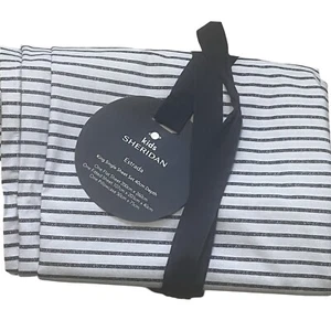 SHERIDAN Estrada Flat Sheet in Marine - King Single - BNWT - Picture 1 of 2