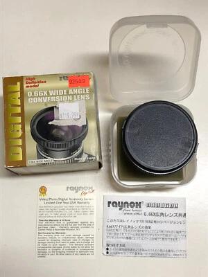 Raynox HD-6600 Pro 58mm 0.66x Wide Angle Lens (NEW) - Image 1 of 4