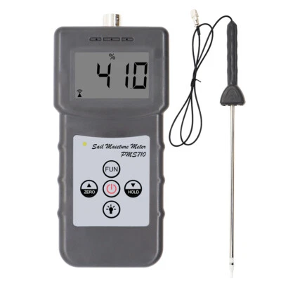Soil Moisture Analyzer Meter Cement Moisture Testing Gauge 0 to 50% Range - Image 1 of 4