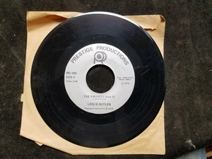 1976 Leslie Butler Tae Kwando 7" Single 45 Jamaica Prestige PD-100 Reggae - Imagen 1 de 2