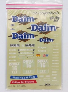 Aufkleber DMC Mercedes AMG 1:24 Daim 24-028 Racing Grand Prix Motorsportdecals - Bild 1 von 2