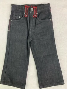 Blac Label Toddler Boys Size 2T Black Denim Casual Jeans - Picture 1 of 5