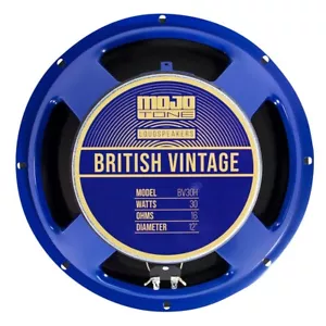 Mojotone BV-30H 30W 12" Altoparlante Vintage Britannico 30W 16 OHM NUOVO - Foto 1 di 1