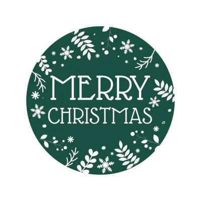 Merry Christmas Edible Images - Image 1 of 2