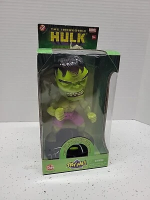Marvel Way Out Toys 2003 Luces Sonidos Bobble Head 2003 El Increíble Hulk NUEVO Foto 1 de 4