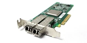 Dell 8GB 2 Port Adapter Card Low Profile QLogic QLE2562 w/ Transceivers - 5PPRV - Picture 1 of 1