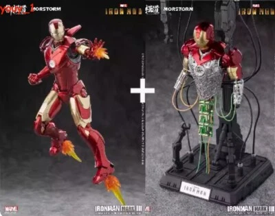 Morstorm E-MODEL 1/9 Scale IRON MAN MARK III MK3 Plastic Kit Deluxe Ver. Model - Image 1 of 4