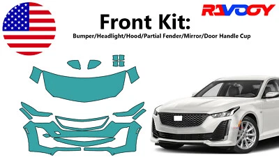 For Cadillac CT5 Luxury Premium 20-24 Front Paint Protection Film PreCut PPF Kit - Image 1 of 4