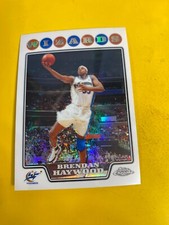 38807 2008-09 Topps Chrome Refractors #162 Brendan Haywood WIZZARDS