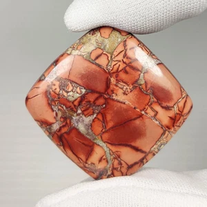 41.60 Ct Natural Atlas Moutain Jasper Square Beautiful Cab ,Africa-A1331 - Picture 1 of 2