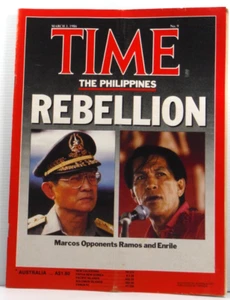 Time Magazine March 3 1986 No 9 Australia Philippines Rebellion - Picture 1 of 4