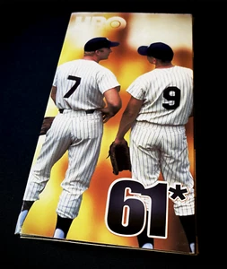 61* Mickey Mantle, Roger Maris HBO FYC (2001) Studio Screener VHS, Very Rare* - Picture 1 of 4