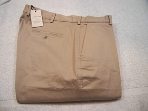 Peter Millar Cotton Blend Pilot Twill Khaki Pants NWT $175 38 x 36 Khaki Tan - Picture 1 of 9