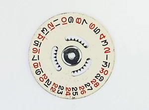 Factory-Orig. NOS Rolex Cal. 1215 Date Disc with Riveted Star Wheel Ref. 7600 - Picture 1 of 2