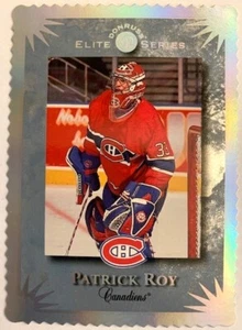 Patrick Roy -Montreal- 1994-95 Donruss Elite DIE-CUT Inserto #10 Tirada de impresión: 10000 - Imagen 1 de 4