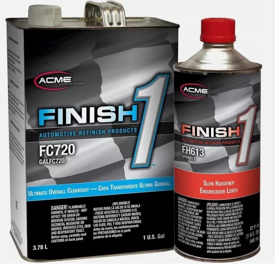 Sherwin Williams FC720 Acabado 1 Gal Clearcoat con KIT duro lento FH613 Foto 1 de 1