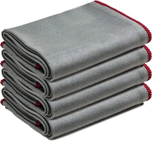 Paño de limpieza de vidrio microfibra gafas de ventana paños de microfibra para lentes sin pelusa - Imagen 1 de 8