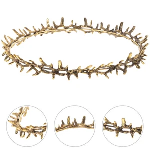 Party Crown Hair Accessories Headpiece Medieval Bride Miss - Picture 1 of 12