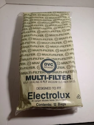 DVC Electrolux Upright Vacuum Bags Style U Multi-Filter 4 Ply New In Package - Image 1 of 2