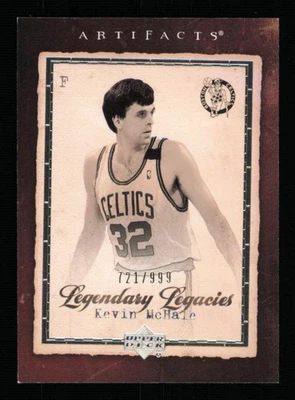 Artefactos #182 2007-08 Kevin McHale #'d 721/999 Salón de la fama baloncesto Celtics casi nuevo Foto 1 de 3