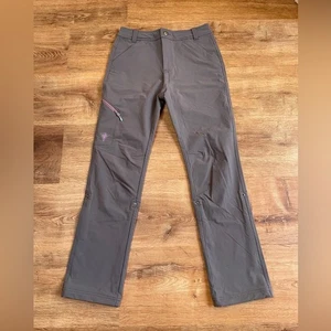 Shefly womens pants size 4 hiking roll up zip crotch climbing outdoor gnara - Picture 1 of 14