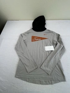 Nike Texas Longhorns Hoodie Lightweight Sz LG Youth Brand New $55 - Picture 1 of 5