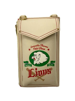 Bolso de hombro Samantha Thavasa imitación cuero WHT Foto 1 de 4