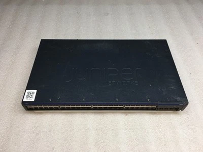 Juniper EX2200-48P-4G PoE 48-Port GbE and 4-Port SFP Managed Network Switch - Image 1 of 4