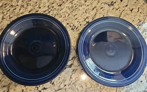 2er Set FiestaWare Kobaltblau 10,5" Essteller Fiesta Ware - Bild 1 von 2