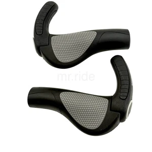 Touring Fitness Bike Handlebar Grips ERGON GP3 Large Hybrid 3-Finger Bar Ends - Picture 1 of 10