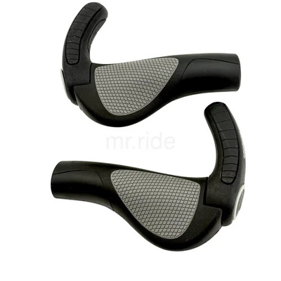 Touring Fitness Bike Handlebar Grips ERGON GP3 Large Hybrid 3-Finger Bar Ends - Image 1 of 4