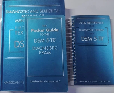 DSM 5 TR Hardcover & Desk Reference & Pocket Guide To Diagnostic Exam Combo Pack - Image 1 of 4