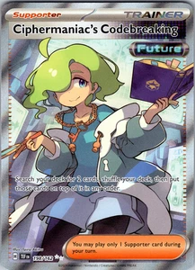 Ciphermaniac’s Codebreaking 198/162 SV05: Temporal Forces Full Art - NM - Picture 1 of 2