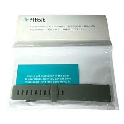 Banda clásica Fitbit Versa 1 y 2 - oliva (talla: grande) FB171ABBKL Foto 1 de 4