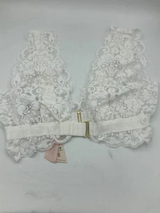 Free People -We are HAH -Got Ur Back Bra in Blanc Size Small - Picture 1 of 11