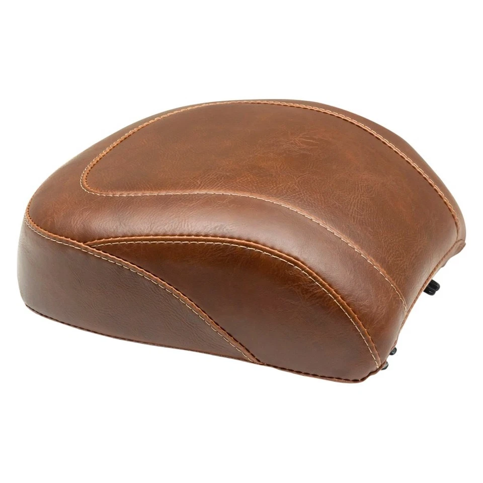 For Harley-Davidson Fat Boy 18-21 Wide Tripper Distressed Brown Passenger Seat Foto 1 de 1