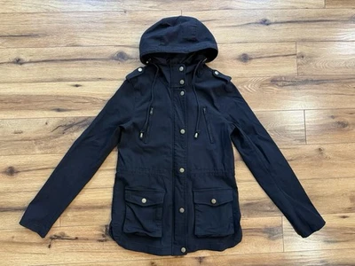 Женская куртка с капюшоном Eden Society Cargo Цвет черный Размер XS Basic - Изображение 1 из 4