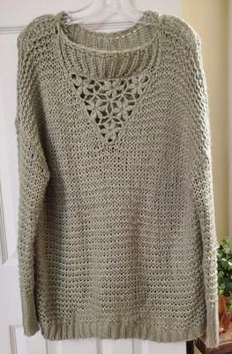 *Comadreja*Suéter súper suave/grueso●Para mujer●Talla S/M●Verde salvia●Bueno, limpio estado usado Foto 1 de 4