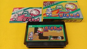 Dig Dug Famicom Software Namco FIk90