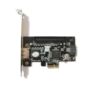 PCI-E to eSATA SATA IDE Expansion Card Raid Controller Adapter Card JMB363 - Zdjęcie 1 z 8