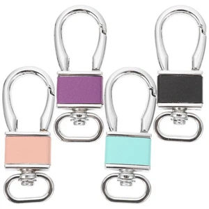 4 Pcs Key Chain Man Keyring for Car Keys Metal Carabiner Keychains - Picture 1 of 12