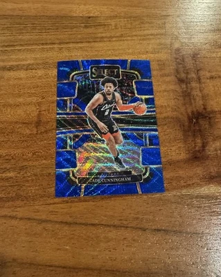 Cade Cunningham 2023-24 Panini Select NBA Blue Wave Prizm /75 NRMT+ Pistons - Image 1 of 2
