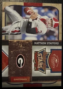 2009 Donruss Classics Saturday Stars Silver /250 Matthew Stafford #24 Rookie RC - Picture 1 of 2