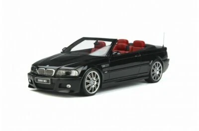 1/18 BMW M3 E46 Convertible Cabriolet 2004 Jet Black Model by Otto Mobile OT380 - Image 1 of 4