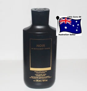 BATH & BODY WORKS MEN'S Noir 3in1 HAIR FACE & BODY Wash SHOWER GEL - Picture 1 of 1